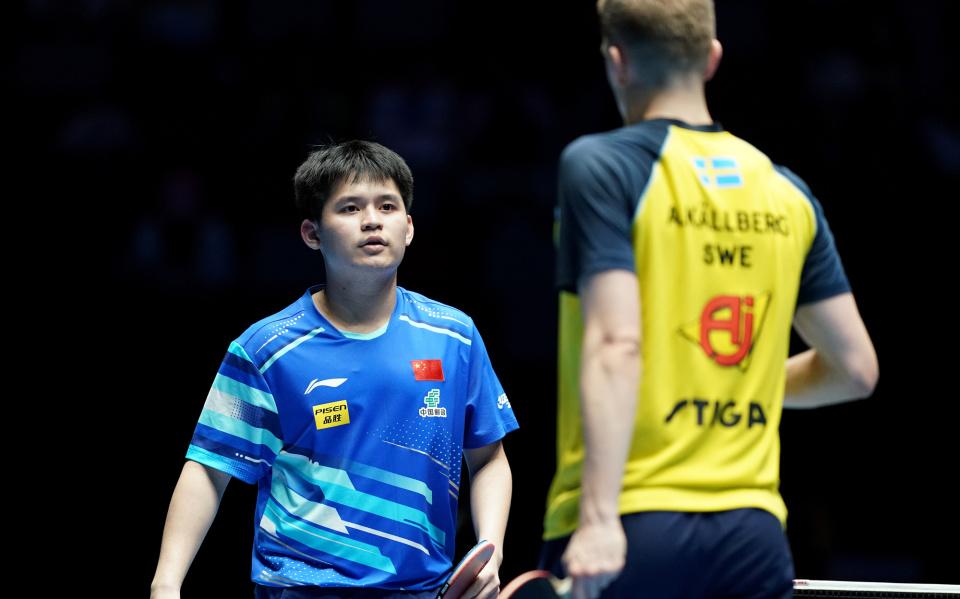 英国乒乓球队绝地反击日本乒乓球队，王皓关键制胜